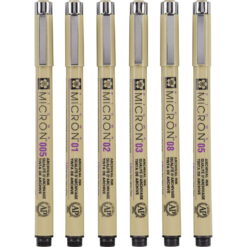 Set Sakura Pigma Micron – Set 6 linere
