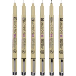 Set Sakura Pigma Micron – Set 6 linere