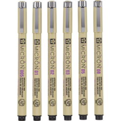 Set Sakura Pigma Micron – Set 6 linere