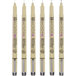 Set Sakura Pigma Micron – Set 6 linere