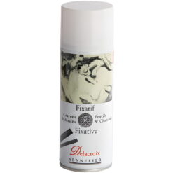 Fixativ spray Delacroix pt. carbune si creion