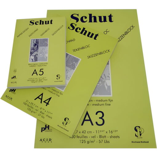 Bloc Desen Schut Sketch 125 Gr/Mp - Bloc 50 Coli A2