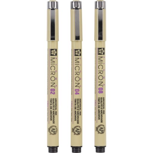 Liner Sakura Pigma Micron – set 3 linere