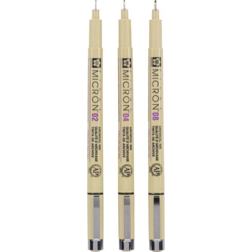Liner Sakura Pigma Micron – set 3 linere