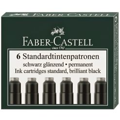 Set 6 cartuse cerneala Faber Castell mici