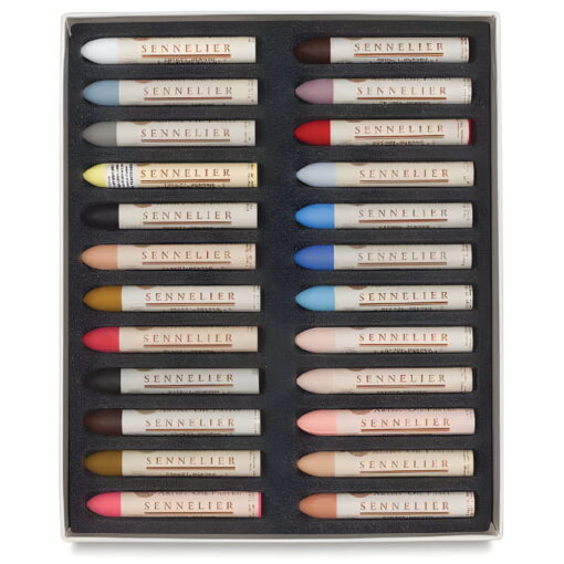 Set pastel gras Sennelier Portrait 24 - capac