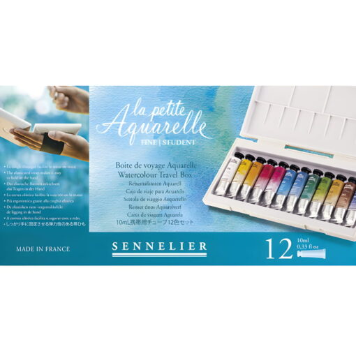 Set acuarele Sennelier La Petite Aquarelle 12 tuburi