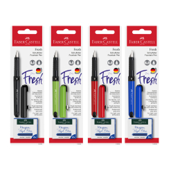 Set Stilou Faber Castell Fresh + 6 Cartuse