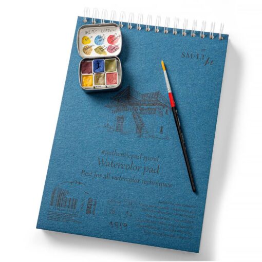 Bloc acuarela SMLT Authentic Watercolour - imagine 4