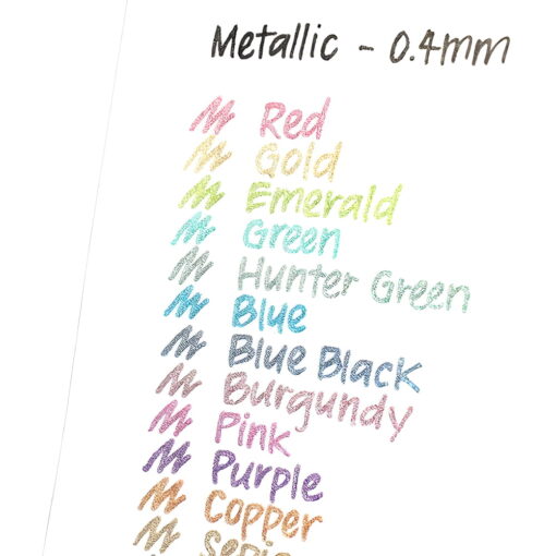Pixuri colorate Sakura Gelly Roll Metallic