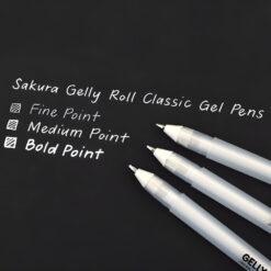 Set pixuri Sakura Gelly Basic Black-White-Clear
