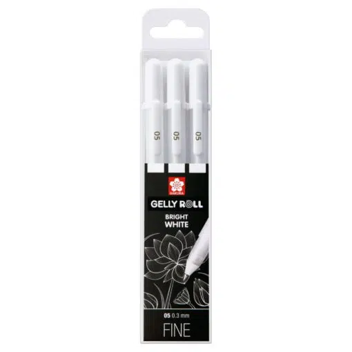 Set pixuri Sakura Gelly Basic White 05 Set 3