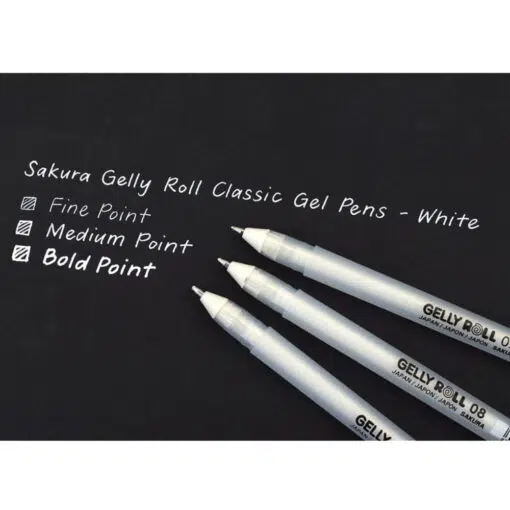 Set pixuri Sakura Gelly Basic White 05 Set 3