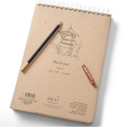 Bloc desen SM.LT Authentic Sketch block - Natural A4