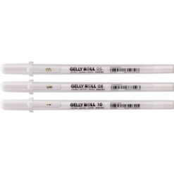 Set 3 Pixuri Sakura Gelly Roll Basic White 05/08/10