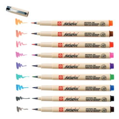 Set 9 markere Sakura Pigma Brush Pens