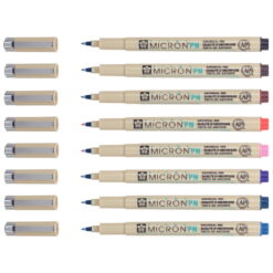 Set 8 Linere Sakura Pigma Micron PN