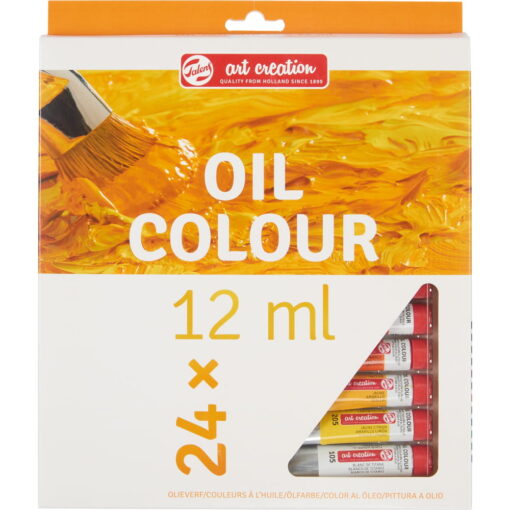 Set culori ulei Art Creation 24 x 12 ml