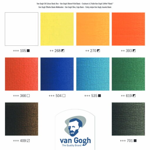 Set culori ulei Van Gogh Basic Box