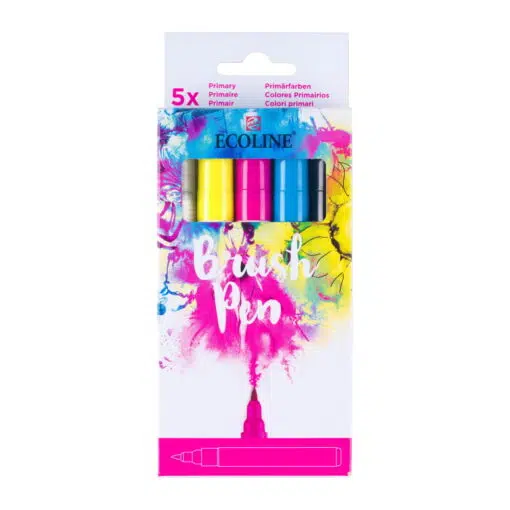 Seturi carioci Ecoline Brushpen x 5 Primary