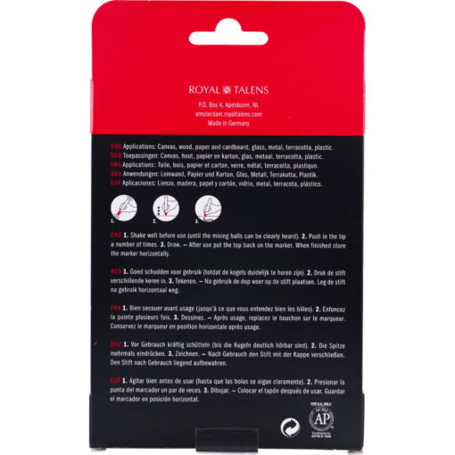 Set markere acrilice Amsterdam M Reflex Set