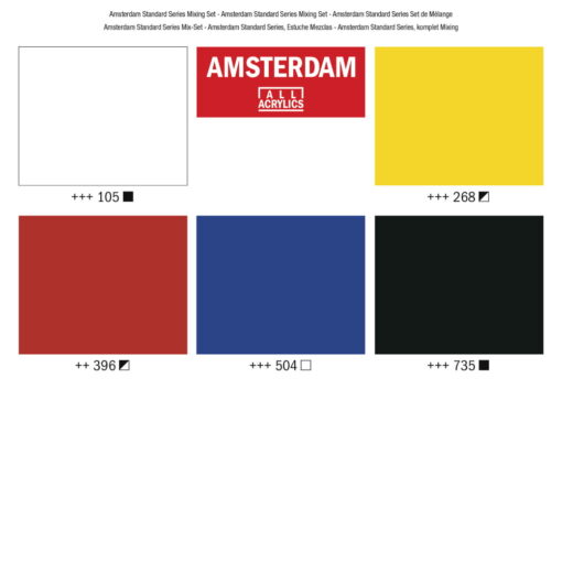 Set acrilice Amsterdam Mixing Set