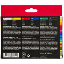 Set culori acrilice Amsterdam 20 ml x 6 General Selection
