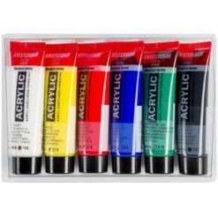 Set culori acrilice Amsterdam 20 ml x 6 General Selection