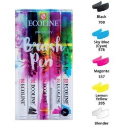 Seturi carioci Ecoline Brushpen x 5