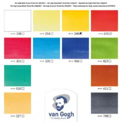 Set acuarele Van Gogh Pocket Box 8631