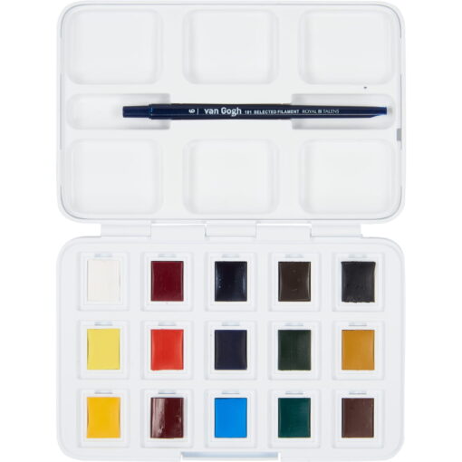 Set acuarele Van Gogh Pocket Box 12 + 3