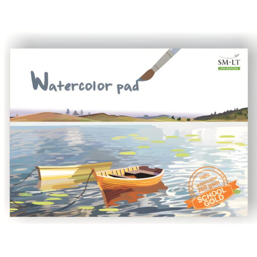 Bloc acuarela School Watercolor Gold Pad