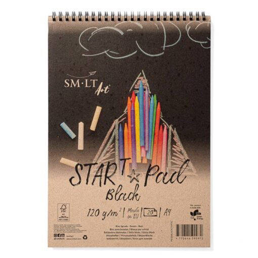 Bloc desen SMLT START Black - imagine 9