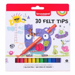 Set 30 carioci Bruynzeel Felt Tips