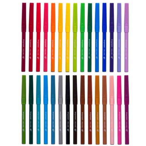 Set 30 carioci Bruynzeel Felt Tips - imagine 2