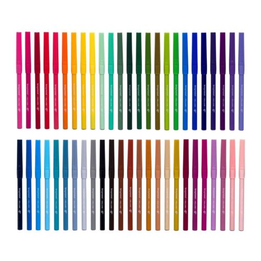 Set 50 carioci Bruynzeel Felt Tips - imagine 2
