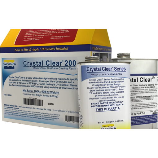 Rasina Poliuretanica Transparenta Crystal Clear 200