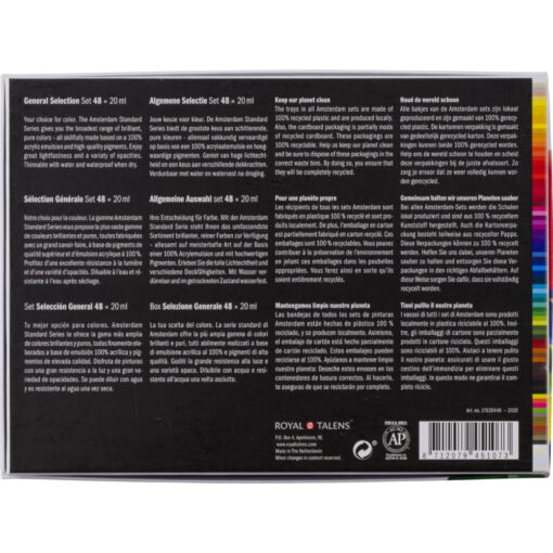 Set culori acrilice Amsterdam Standard 20 ml x 48