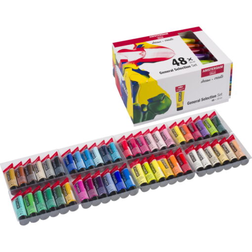 Set culori acrilice Amsterdam Standard 20 ml x 48