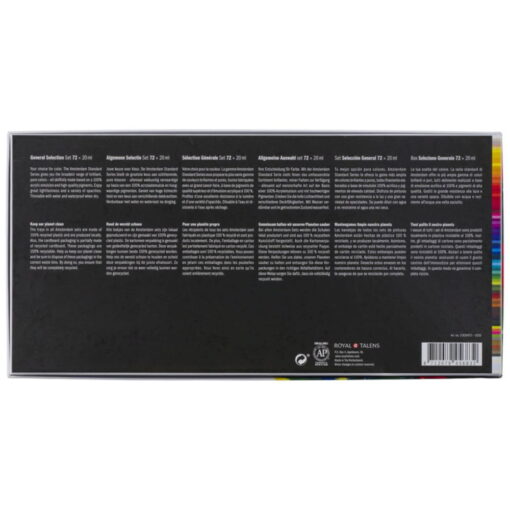 Set culori acrilice Amsterdam Standard 20 ml x 72