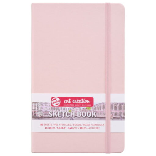 Caiete de schite Art Creation Sketchbook Pink 13 x 21 cm
