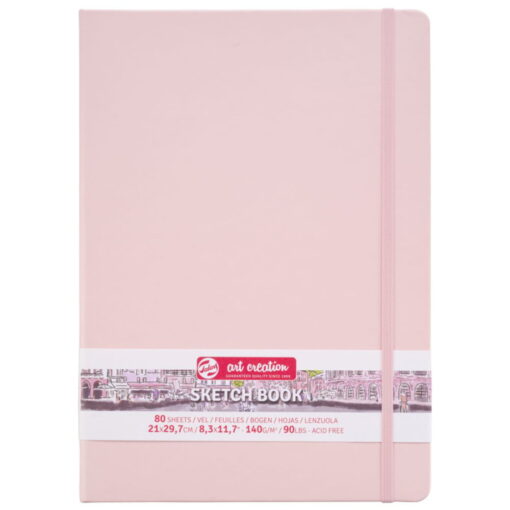Caiete de schite Art Creation Sketchbook Pink 21 x 30 cm