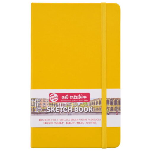 Caiete De Schite Art Creation Sketchbook Yellow 13 X 21 Cm