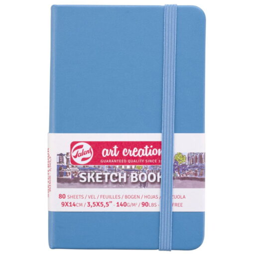 Caiete de schite Art Creation Sketchbook Blue 9 x 14 cm