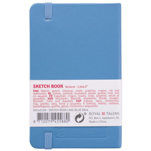 Caiete de schite Art Creation Sketchbook Blue 9 x 14 cm
