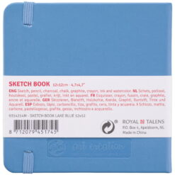 Caiete de schite Art Creation Sketchbook Blue 12 x 12 cm