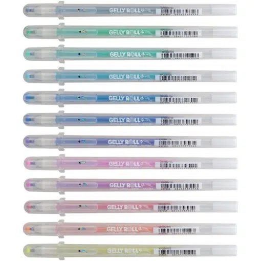 Set pixuri colorate Sakura Gelly Stardust 12