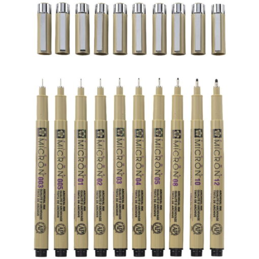 Set linere Sakura Pigma Micron 10