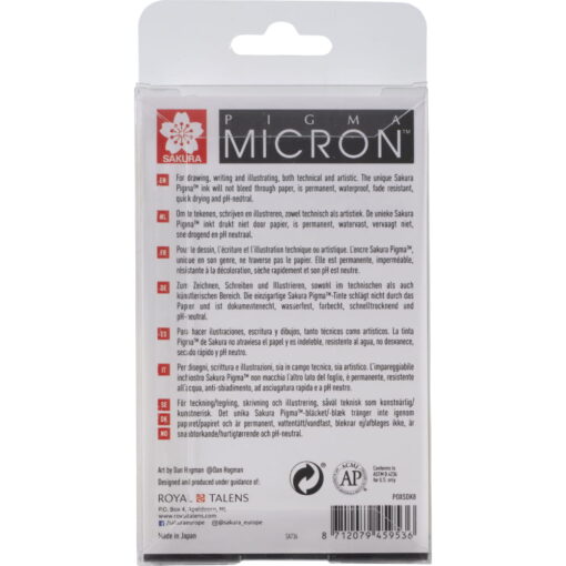 Set linere Sakura Pigma Micron 8