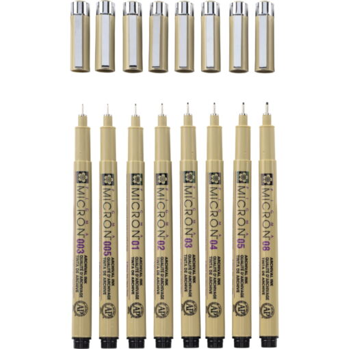 Set linere Sakura Pigma Micron 8